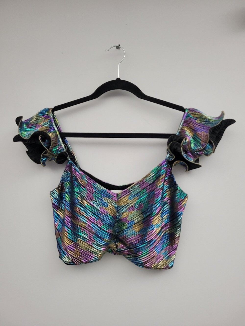 Saylor × Free People Gianna Crop Top   Sz Medium